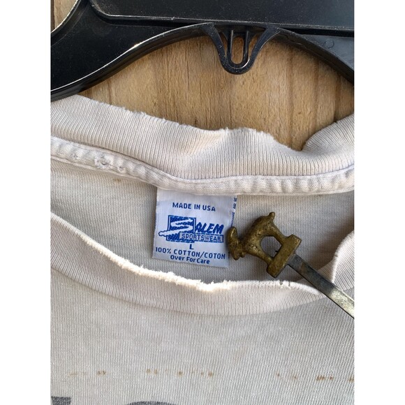 Vtg Very Rare 1991 Michael Jordan Chicago Bulls Skybox Card shirt L by Salem - Picture 3 of 10